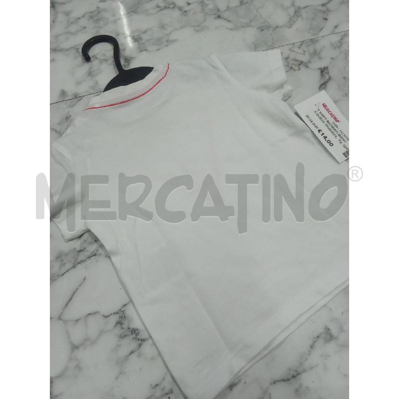 T SHIRT BAMBINO BIANCA GUESS TRIANGOLO | Mercatino dell'Usato Benevento 3