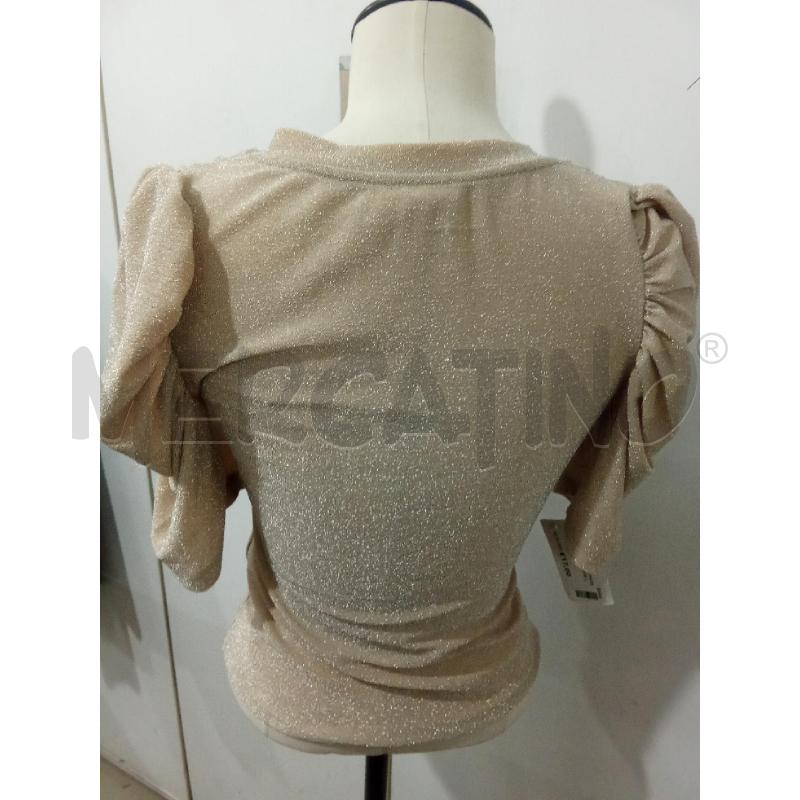 T SHIRT DONNA BEIGE LAMINATA HOPE  | Mercatino dell'Usato Benevento 3