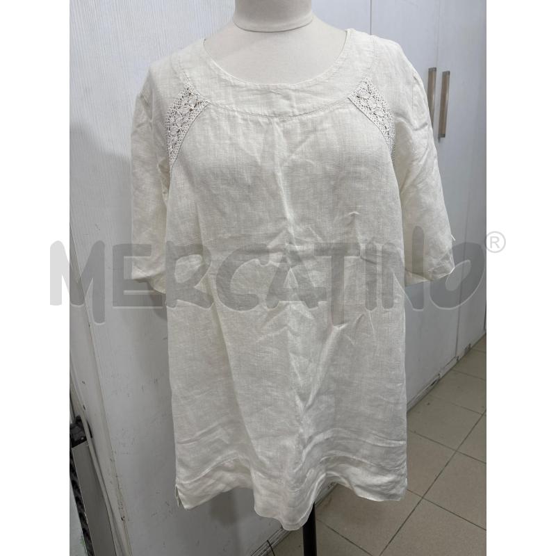 T SHIRT DONNA BEIGE LINO GUERINI | Mercatino dell'Usato Benevento 1