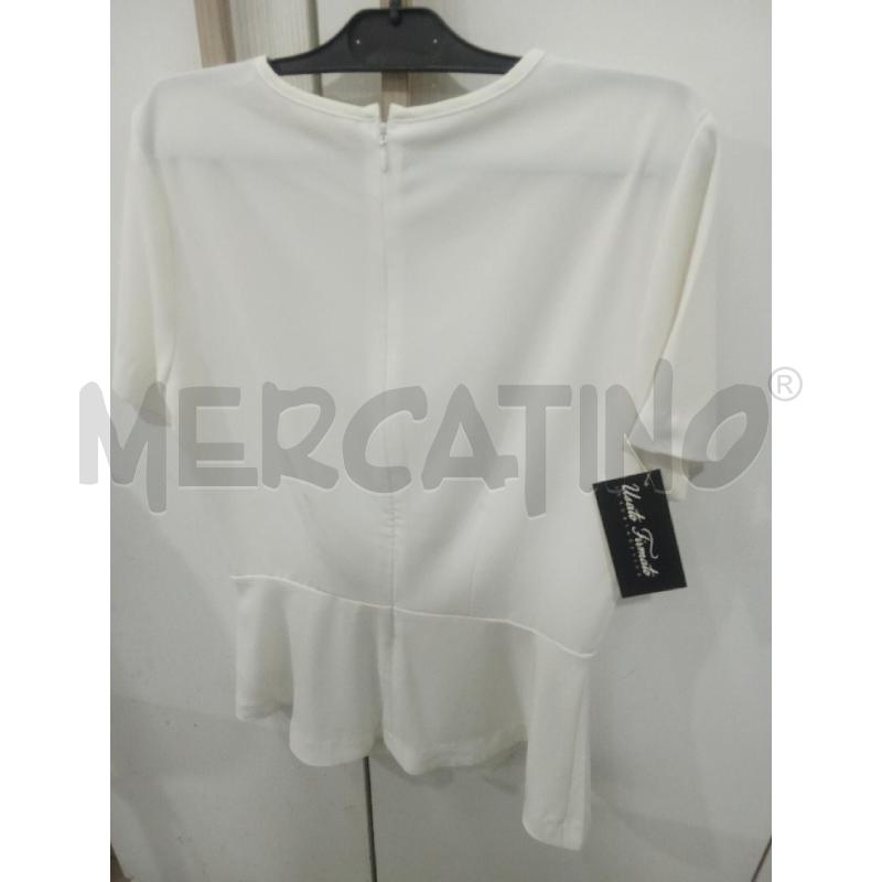 T SHIRT DONNA BIANCO MICHAEL KORS ZIP SCHIENA | Mercatino dell'Usato Benevento 3