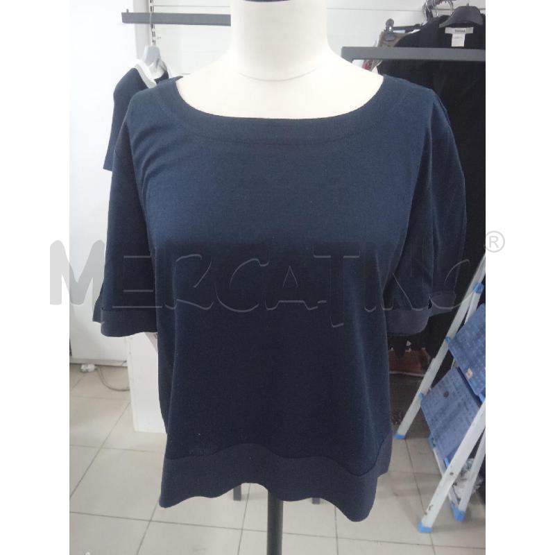 T SHIRT DONNA BLU SCURO LES COPAINS | Mercatino dell'Usato Benevento 1