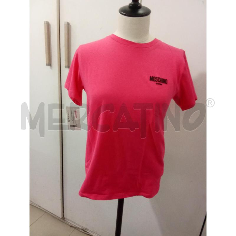 T SHIRT DONNA FLUO MOSCHINO SWIM | Mercatino dell'Usato Benevento 1
