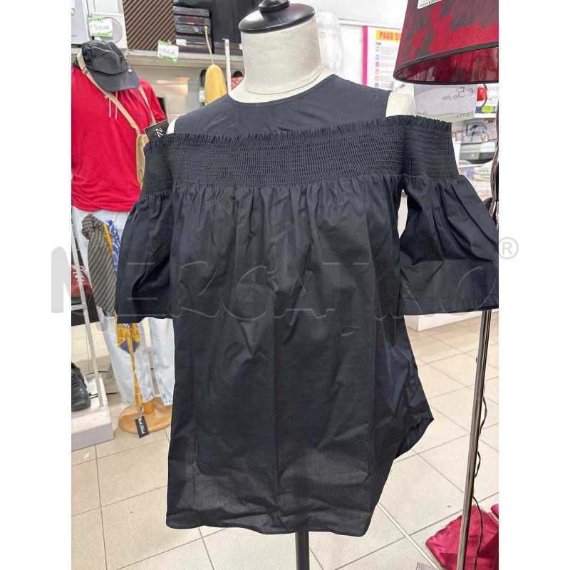 T SHIRT DONNA NERA TWINSET SPALLE FUORI  | Mercatino dell'Usato Benevento 1