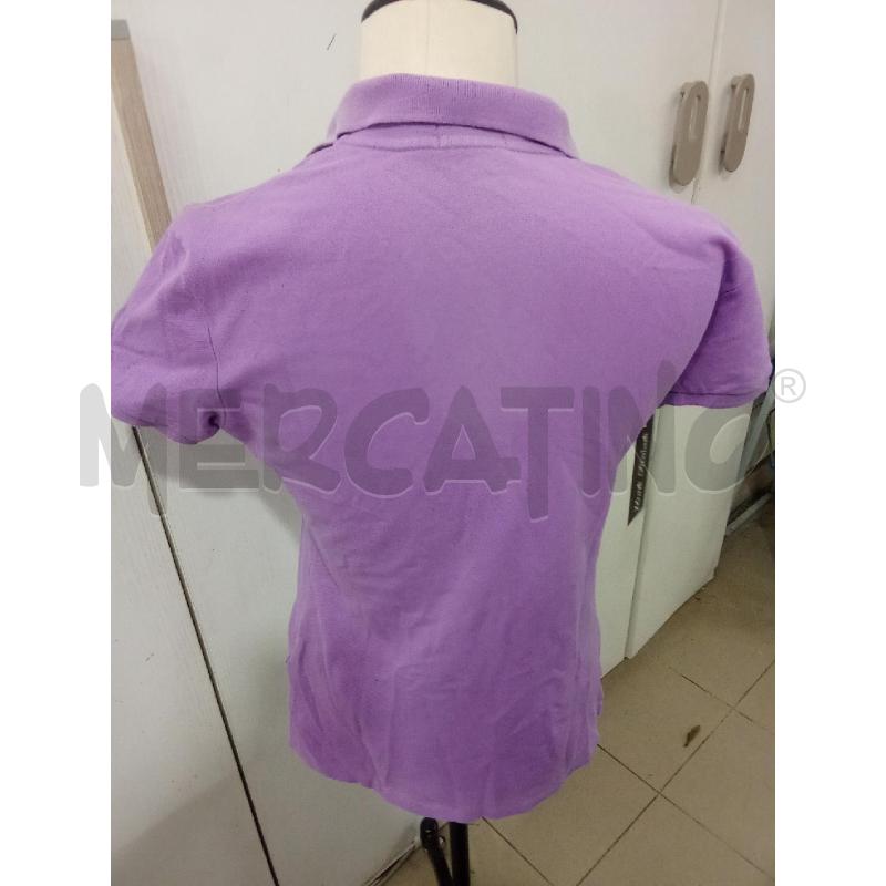 T SHIRT DONNA POLO RALPH LAUREN VIOLA | Mercatino dell'Usato Benevento 2