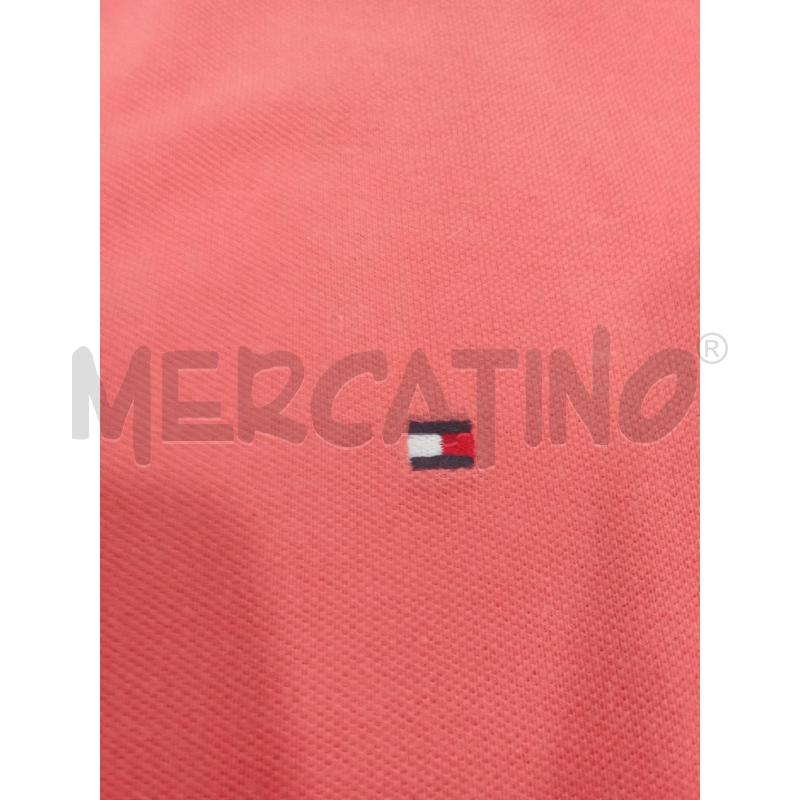 T SHIRT DONNA POLO ROSA PESCA TOMMY HILFIGER  | Mercatino dell'Usato Benevento 2