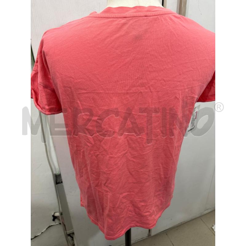 T SHIRT DONNA ROSA ARMANI CON STAMPA JEANS | Mercatino dell'Usato Benevento 2