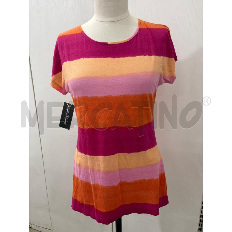 T SHIRT DONNA ROSA E ARANCIONE BOSS | Mercatino dell'Usato Benevento 1