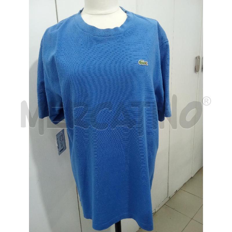 T SHIRT UOMO AZZURRA LA COSTE | Mercatino dell'Usato Benevento 1