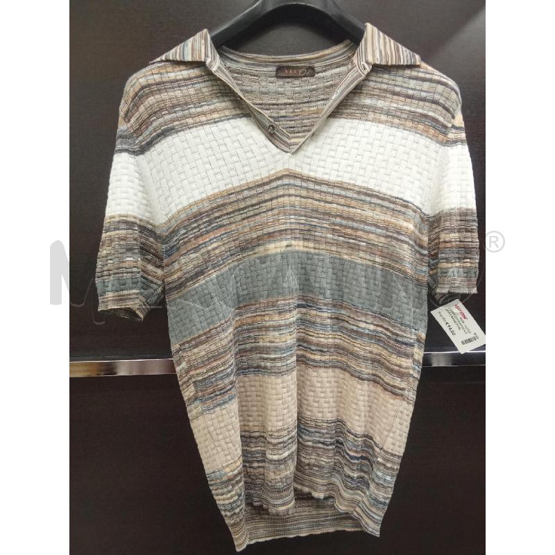 T SHIRT UOMO BIANCA AZZURA BAIGE MAGLINA KEEN 61 | Mercatino dell'Usato Benevento 1