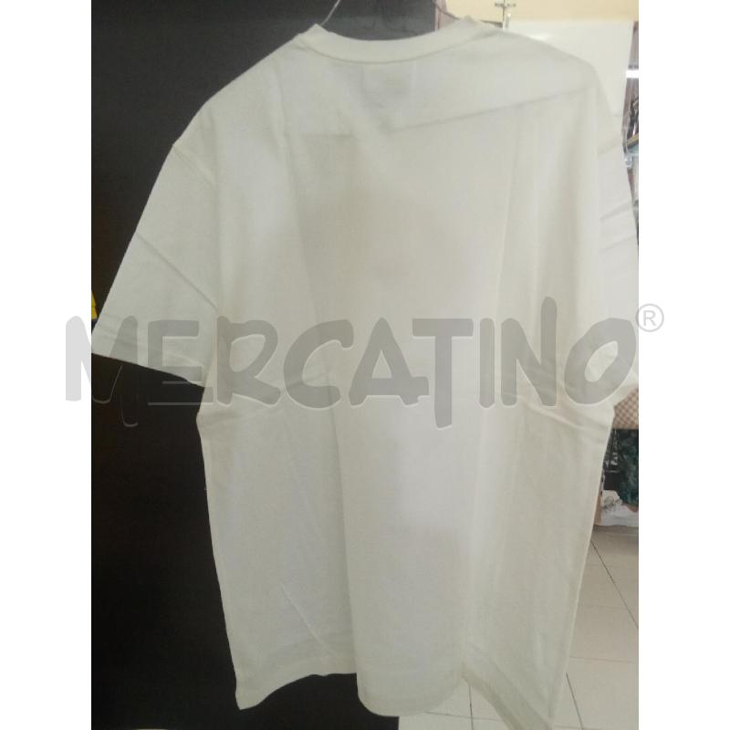 T SHIRT UOMO BIANCA SCOLLA V VALENTINO  | Mercatino dell'Usato Benevento 3