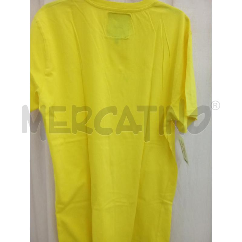 T SHIRT UOMO GIALLA SHOE LOGO NERO  | Mercatino dell'Usato Benevento 2
