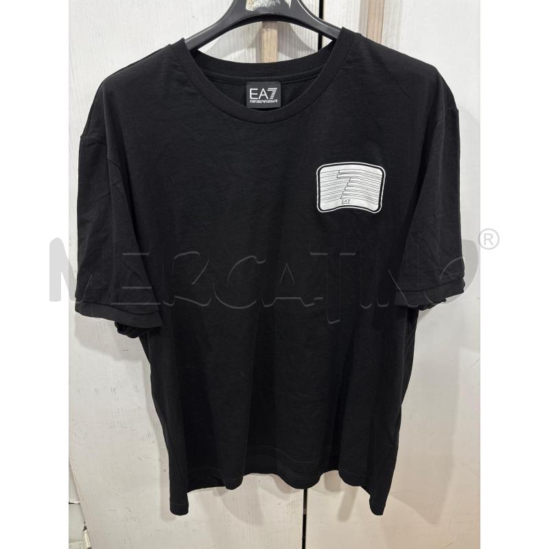 T SHIRT UOMO NERA EMPORIO ARMANI | Mercatino dell'Usato Benevento 1