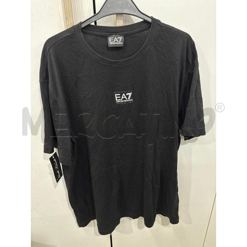 T SHIRT UOMO NERA EMPORIO ARMANI INS LUCIDO | Mercatino dell'Usato Benevento 1