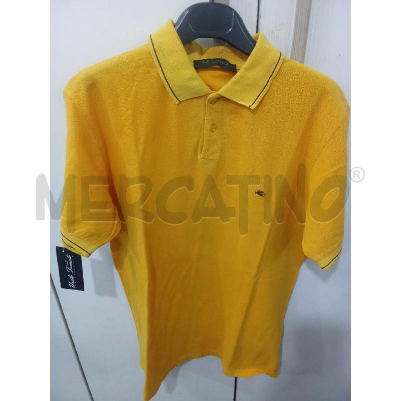 T SHIRT UOMO POLO ETRO GIALLA  | Mercatino dell'Usato Benevento 1