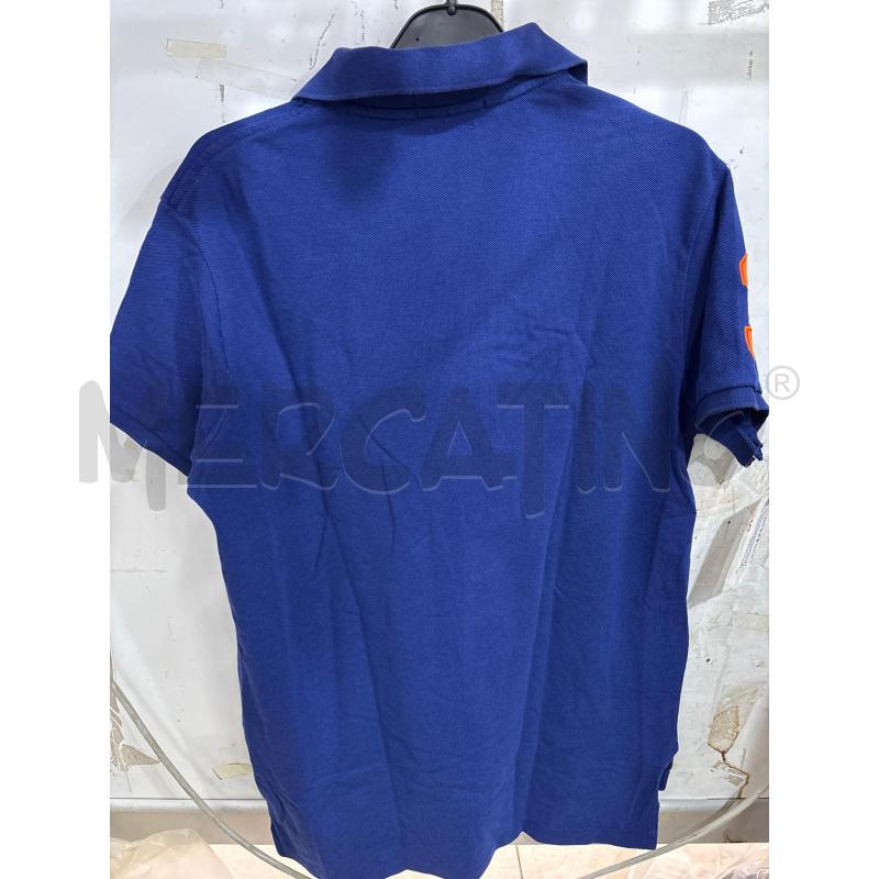 T SHIRT UOMO POLO RALPH LAUREN BLU LOGO ARANCIONE CUSTOM FIT | Mercatino dell'Usato Benevento 3
