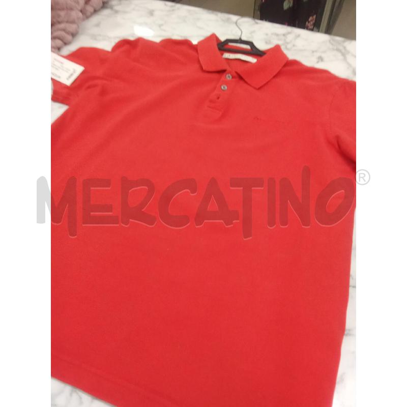T SHIRT UOMO POLO ROSSA PEUTEREY | Mercatino dell'Usato Benevento 1