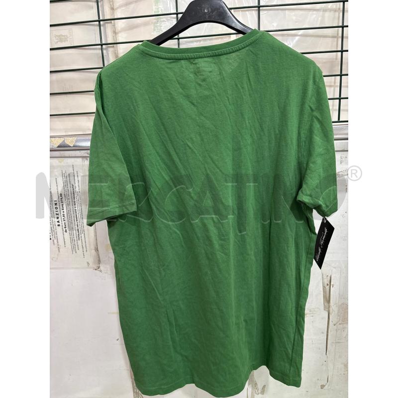 T SHIRT UOMO VERDE JECKERSON STAMPA NERA  | Mercatino dell'Usato Benevento 2