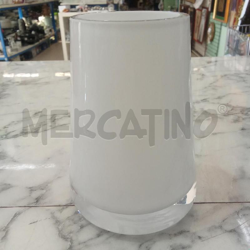 VASETTO BIANCO VILLEROY BOCH BASE VETRO  | Mercatino dell'Usato Benevento 3