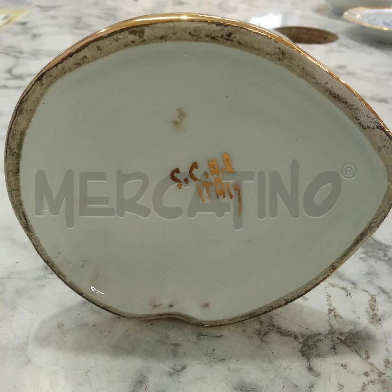 VASO CER AZZURRO GRIGIO BASE ROSSA | Mercatino dell'Usato Benevento 4