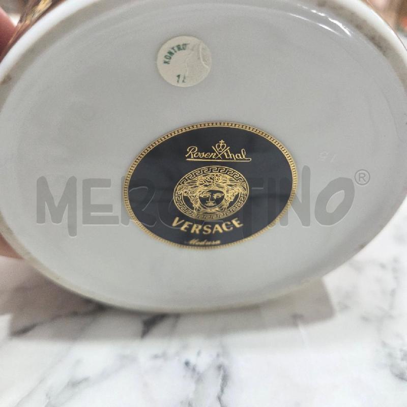 VASO CER ROSSA DORATA MEDUSA VERSACE X ROSENTHAL | Mercatino dell'Usato Benevento 4