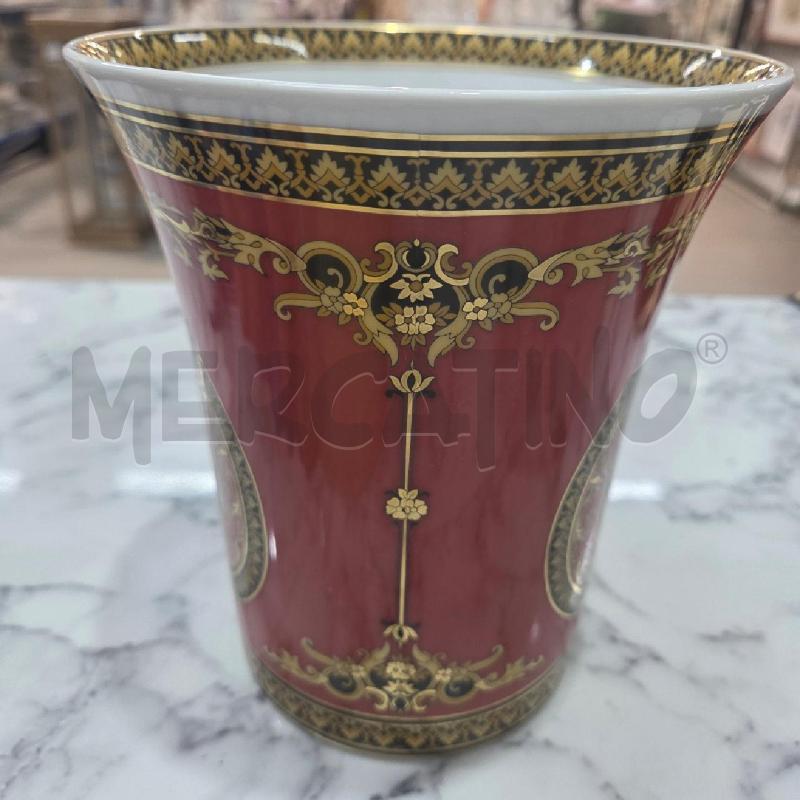 VASO CER ROSSA DORATA MEDUSA VERSACE X ROSENTHAL | Mercatino dell'Usato Benevento 5