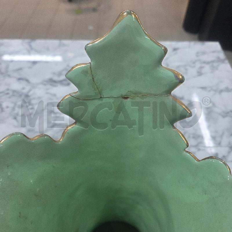 VASO CER VERDE ARANCIONE PIEDINI DIFETTO | Mercatino dell'Usato Benevento 3