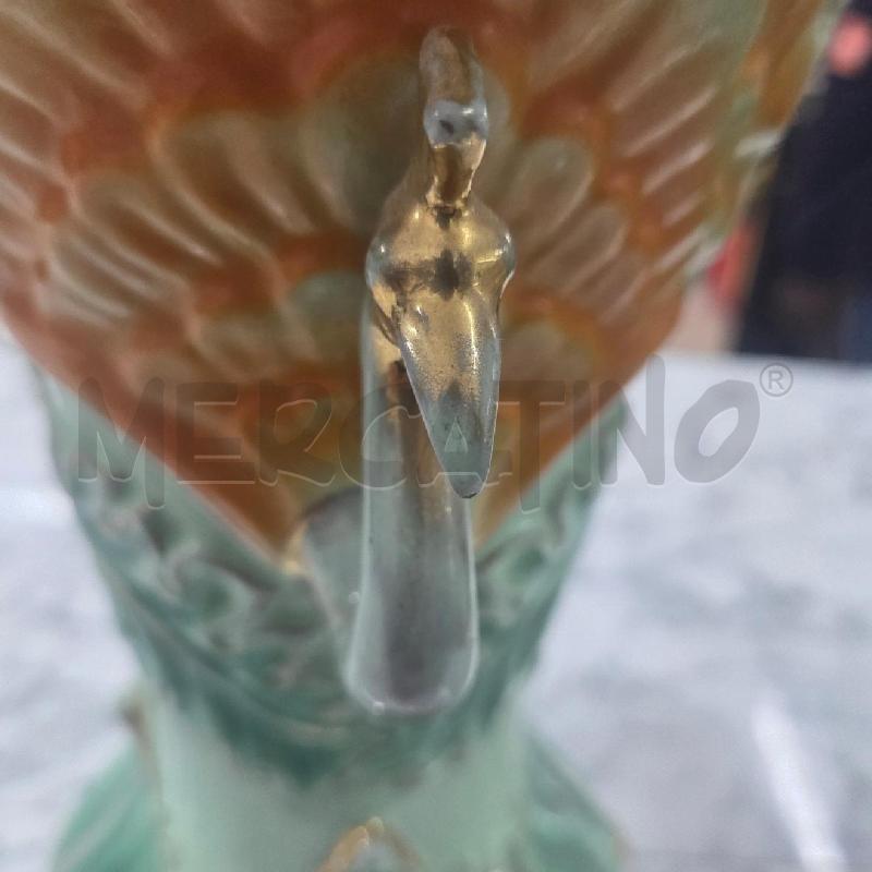 VASO CER VERDE ARANCIONE PIEDINI DIFETTO | Mercatino dell'Usato Benevento 4