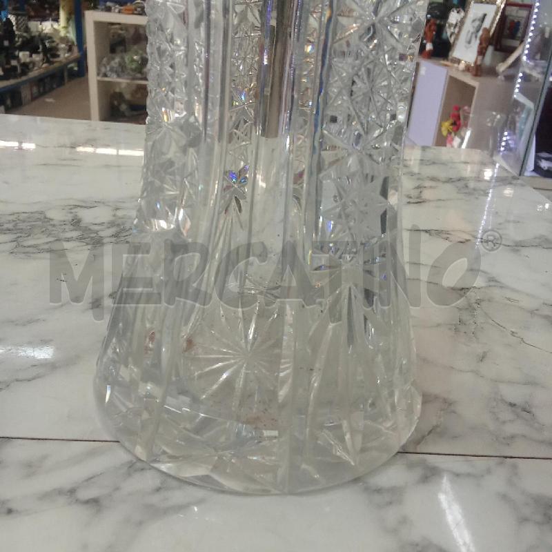 VASO CRISTALLO PUNTE STELLE | Mercatino dell'Usato Benevento 4