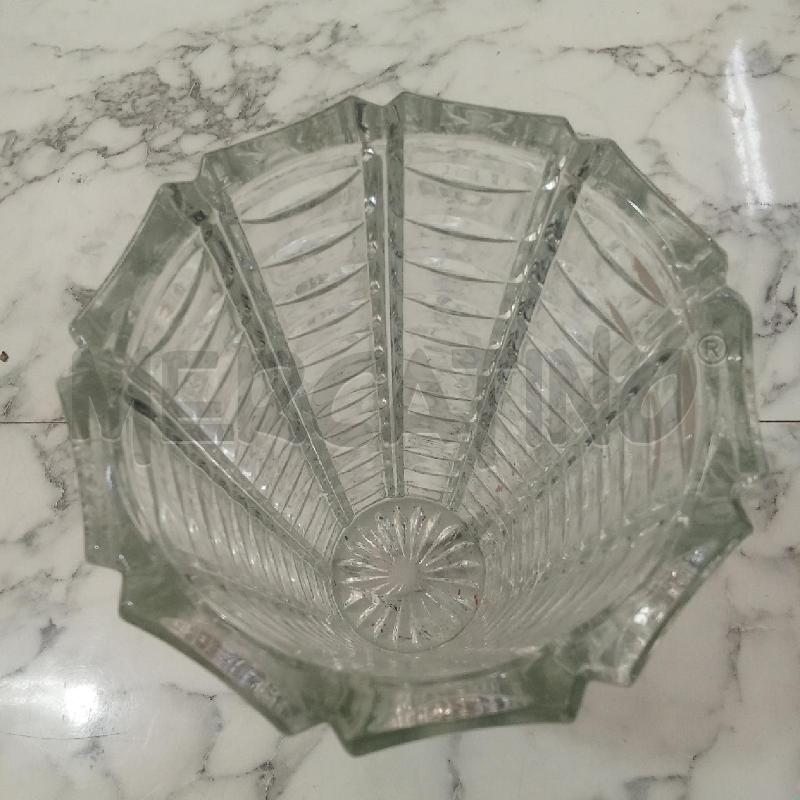VASO VETRO SUQDRATO FESSURE | Mercatino dell'Usato Benevento 3