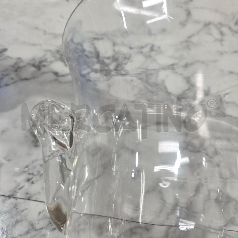 VASO VETRO TRASPARENTE MANICI  | Mercatino dell'Usato Benevento 3