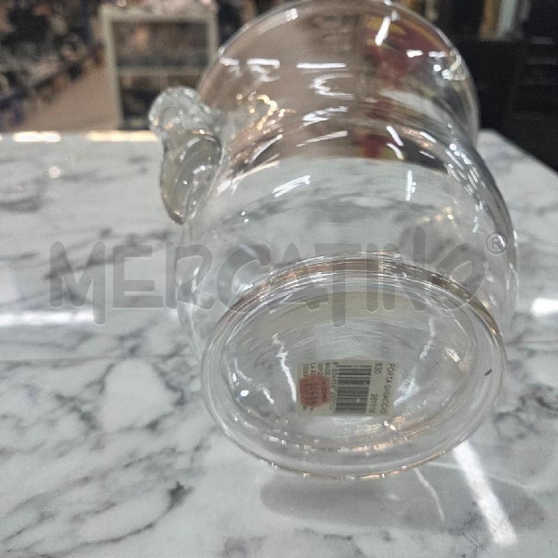 VASO VETRO TRASPARENTE MANICI  | Mercatino dell'Usato Benevento 4