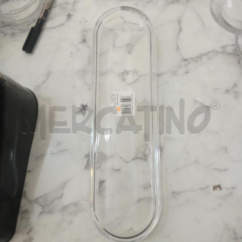 VASSOIETTO VETRO RETTANGOLO ONDULATO VILLEROY BOCH 23X13  | Mercatino dell'Usato Benevento 2