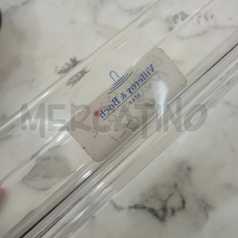 VASSOIETTO VETRO VILLEROY BOCH RETTANGOLO ARROTONDATO 23X13 | Mercatino dell'Usato Benevento 4