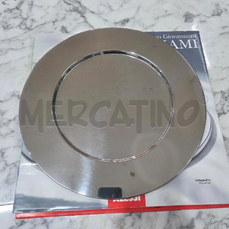 VASSOIO ACCIAIO ALESSI MAMI D 33CM | Mercatino dell'Usato Benevento 1