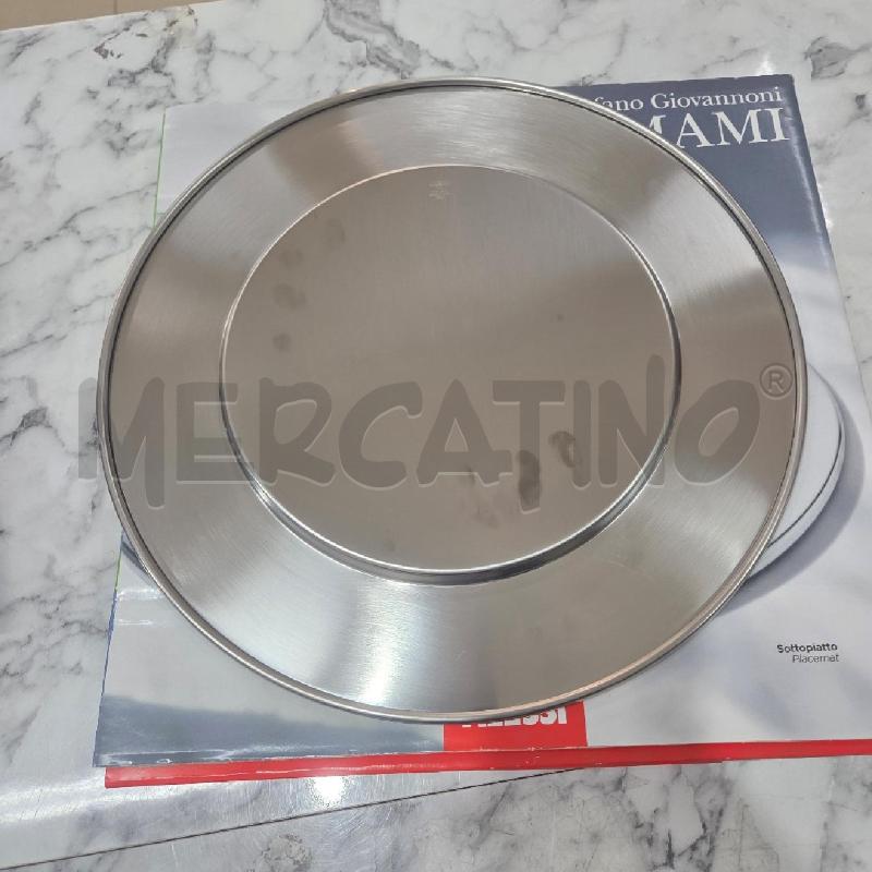 VASSOIO ACCIAIO ALESSI MAMI D 33CM | Mercatino dell'Usato Benevento 3