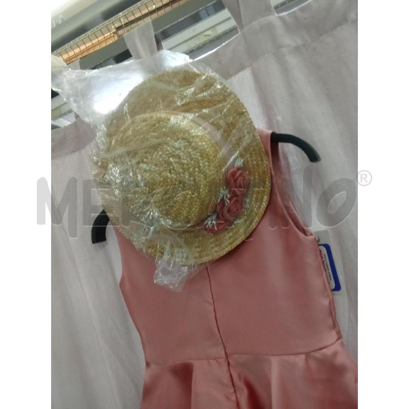 VESTITO BAMBINA CERIMONIA ROSA ABEL&LULA | Mercatino dell'Usato Benevento 3