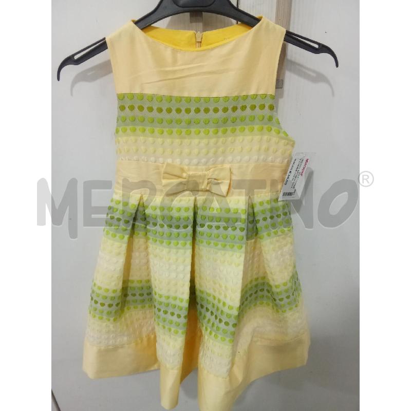 VESTITO BAMBINA GIALLO E VERDE PICCOLA DOLL | Mercatino dell'Usato Benevento 1