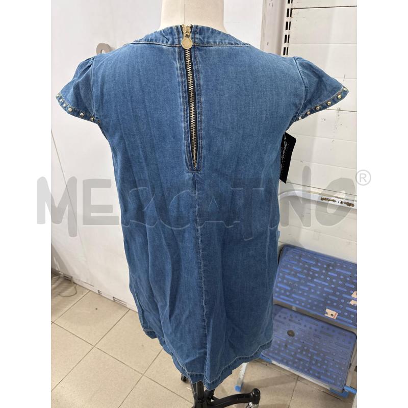 VESTITO BAMBINA JEANS BORCHIE DORATE ALBERTA FERRETTI JUNIOR | Mercatino dell'Usato Benevento 3
