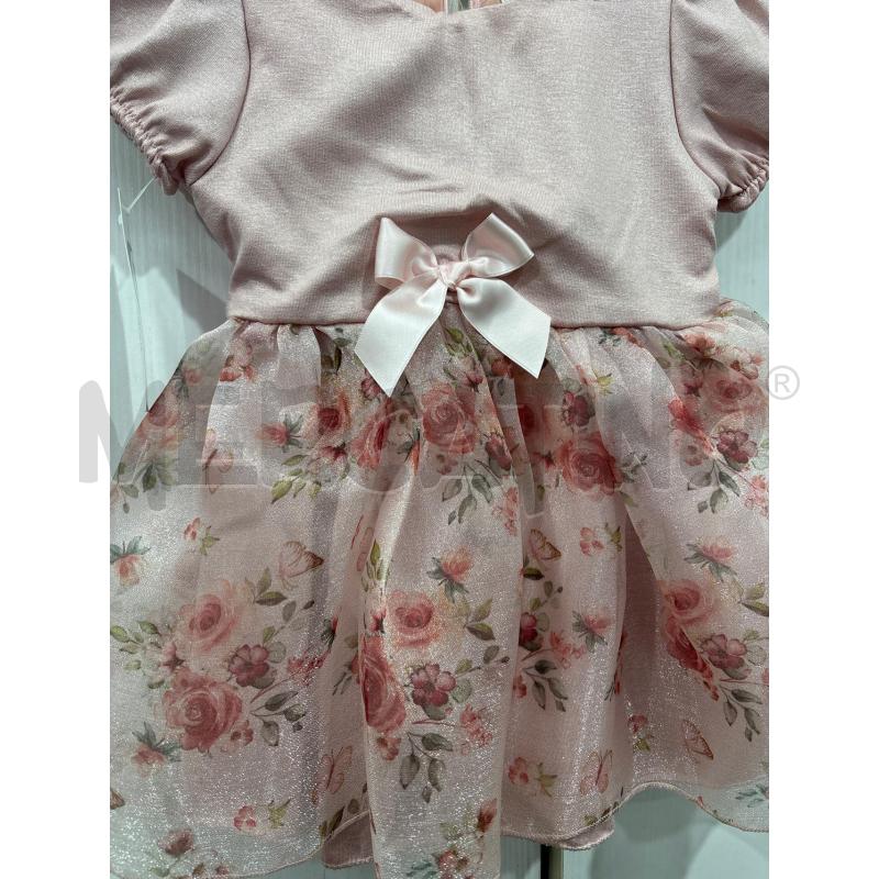 VESTITO BAMBINA ROSA CON FIORI SU GONNA PIAZZA ITALIA | Mercatino dell'Usato Benevento 2