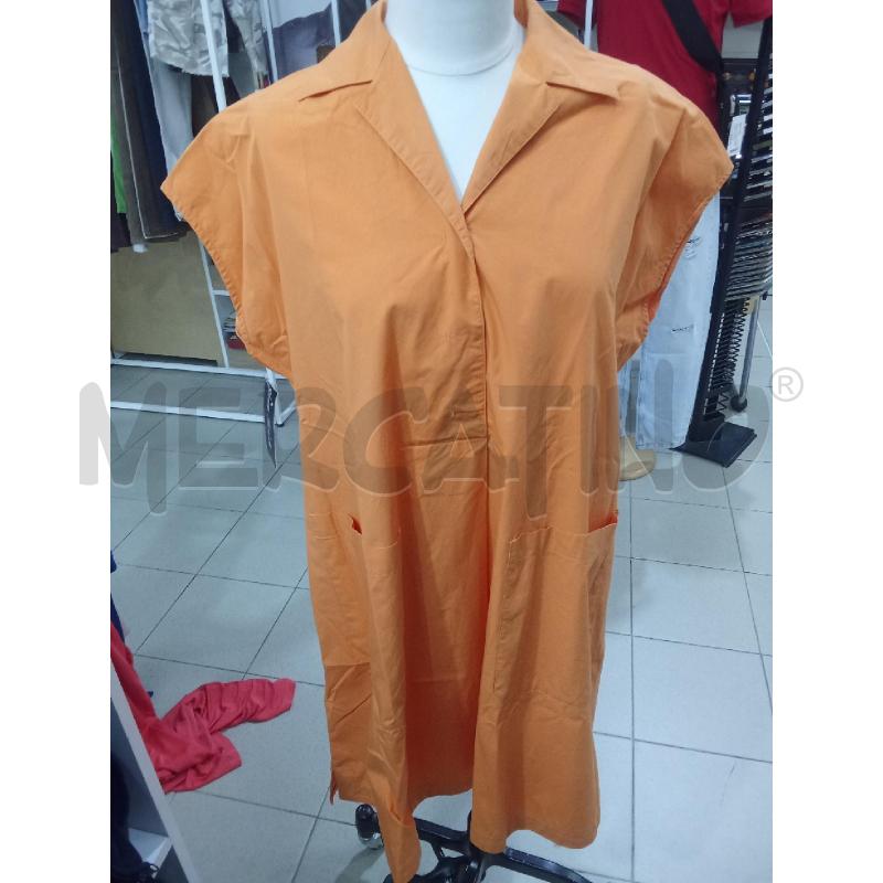 VESTITO DONNA ARANCIONE MANICA CORTA WEEKEND MAXMARA | Mercatino dell'Usato Benevento 1