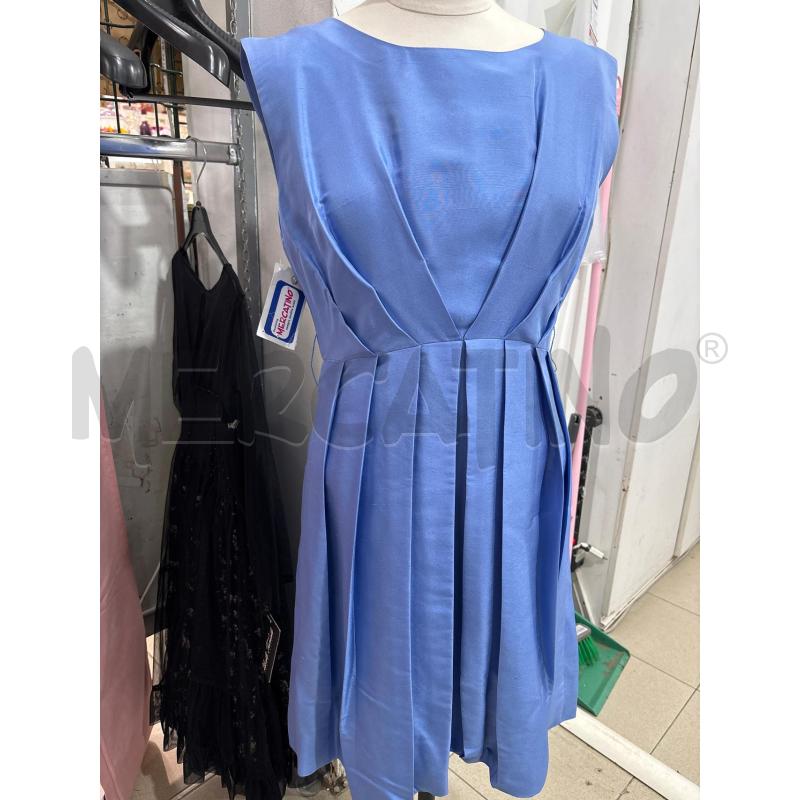 VESTITO DONNA AZZURRO CON CINTURA ERMANNO SCERVINO | Mercatino dell'Usato Benevento 1