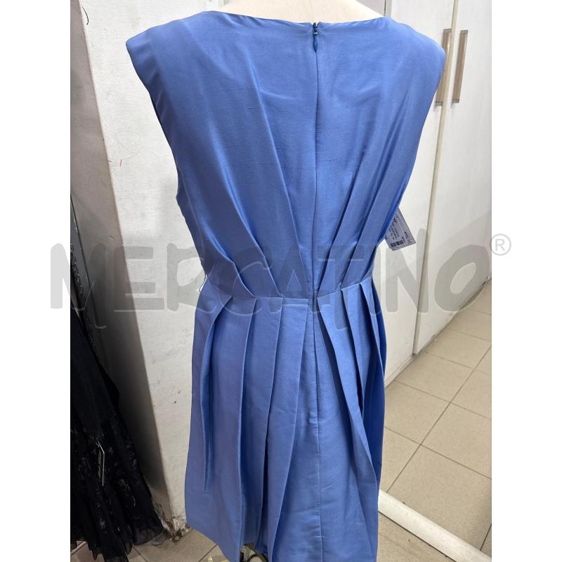 VESTITO DONNA AZZURRO CON CINTURA ERMANNO SCERVINO | Mercatino dell'Usato Benevento 3