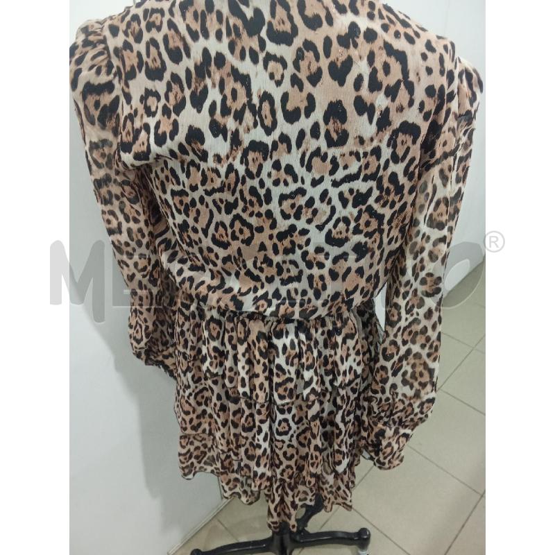 VESTITO DONNA BEIGE ANIMALIER MOTIVI | Mercatino dell'Usato Benevento 3