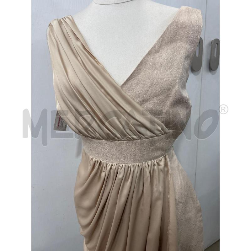VESTITO DONNA BEIGE INCROCIATO MANGO SUIT | Mercatino dell'Usato Benevento 2