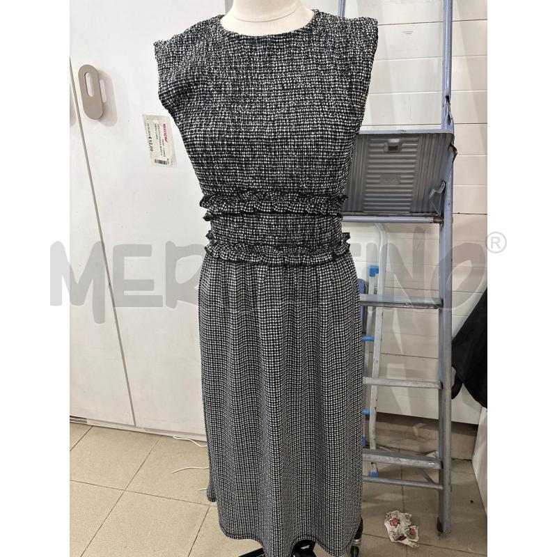 VESTITO DONNA BIANCO NERO ZARA | Mercatino dell'Usato Benevento 1