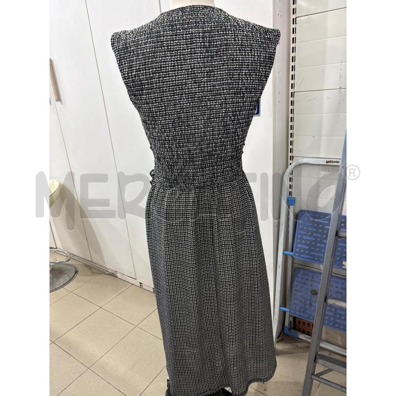 VESTITO DONNA BIANCO NERO ZARA | Mercatino dell'Usato Benevento 3