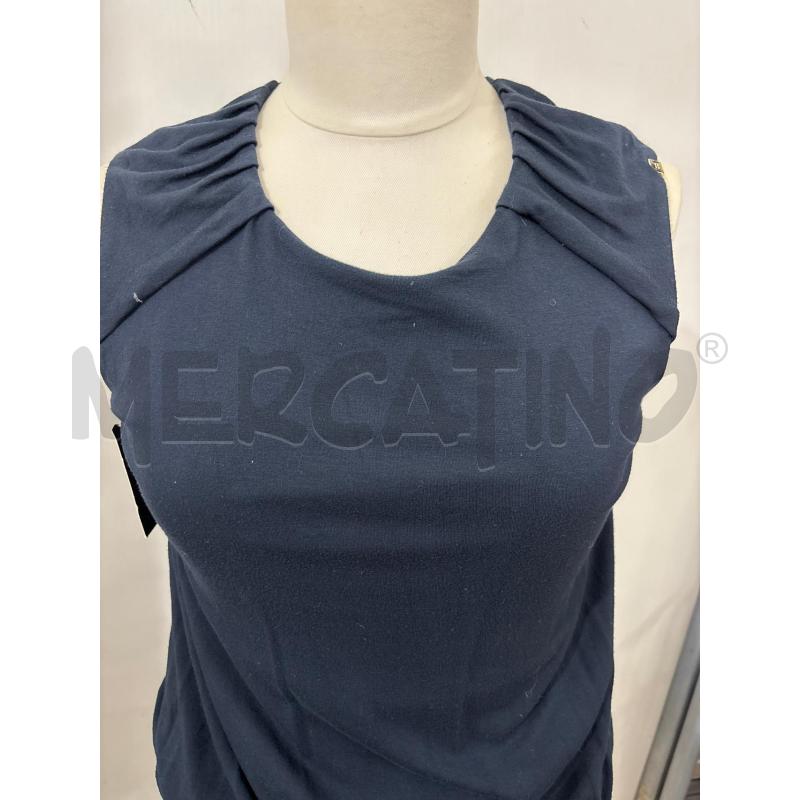 VESTITO DONNA BLU GIROMANICA ELISABETTA FRANCHI | Mercatino dell'Usato Benevento 3