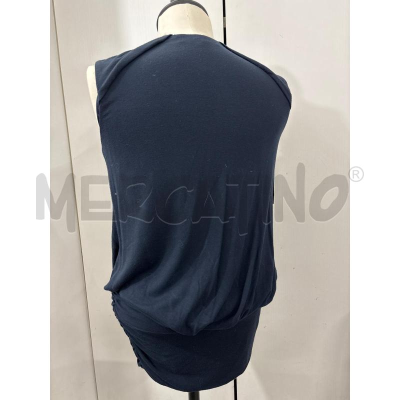 VESTITO DONNA BLU GIROMANICA ELISABETTA FRANCHI | Mercatino dell'Usato Benevento 4
