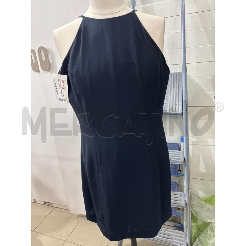 VESTITO DONNA BLU SCHIENA SCOPERTA LAUNDRY | Mercatino dell'Usato Benevento 1