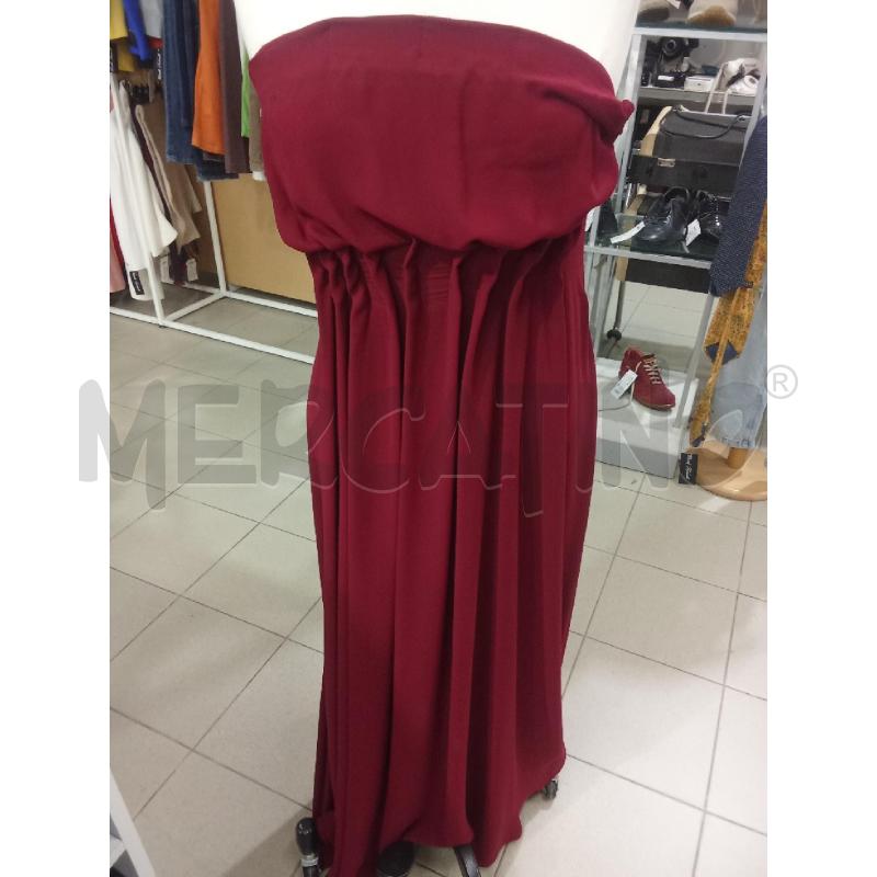 VESTITO DONNA BORDEAUX CORPETTO VELATO MAESTA | Mercatino dell'Usato Benevento 1
